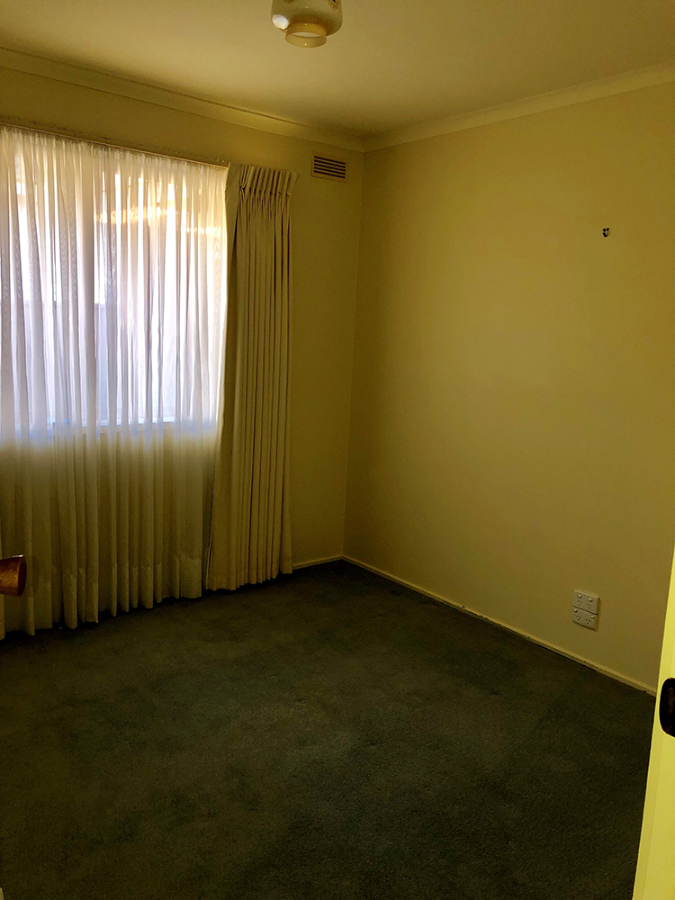 Double bedroom before